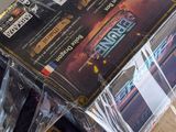 a box of games sitting on top of a table