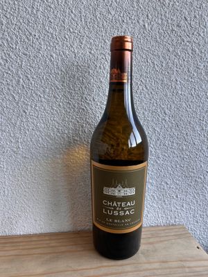 2018 Ch LUSSAC Bordeaux Blanc , en carton 600 Blles