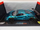 the toy car is in the box ready to be put into the box