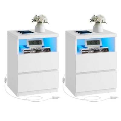 1245 / VASAGLE - Lot de 2 Tables de Chevet - VASAGLE -… - Photo 1