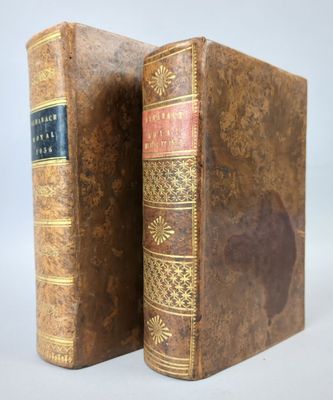 Lot de 2 almanachs royaux : Restauration et Monarchie de jui…