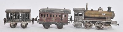 Allemagne écart. O, rame avec locomotive 020 à vapeur vive e…