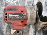 a picture of a red and black power tool