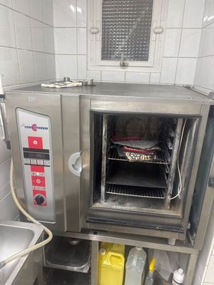 an image of a commercial oven in a commercial kitchen