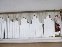 Panneau décoratif encastrable rétroéclairé pour une décorati…