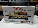 boxed box of tefal inox and design electric grill