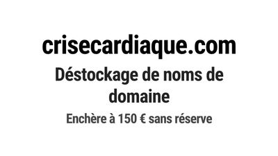 Nom de domaine crisecardiaque.com.