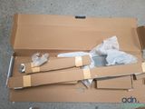 a cardboard box that has some kind of knife in it
