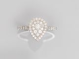 une bague à grappes de diamants, par van cleef