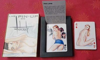 une image représentant une carte à jouer sur laquelle figure le portrait d'une femme