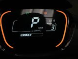 the dashboard of a motorcycle with a digital display on it
