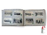 an open book with pictures of people on it