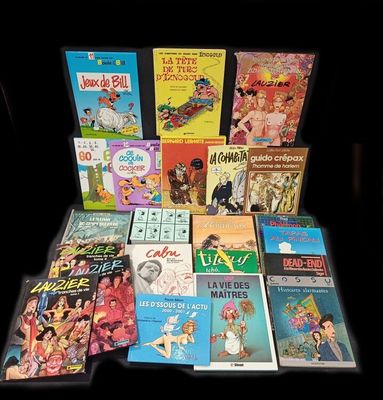 a lot of books that are sitting on a table