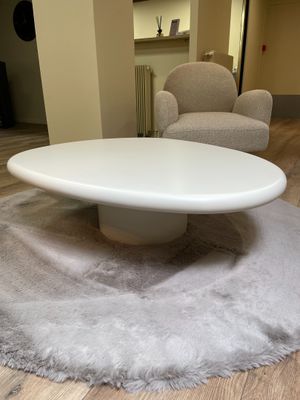 1 table basse « Blomstone » white pierre reconstituée