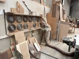 a room filled with lots of different types of woodworking