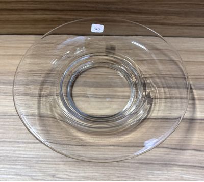 BACCARAT Belle Coupe plate travail vers 1960 Diam 26cm H6cm
