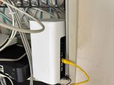 a bunch of wires that are connected to a wall
