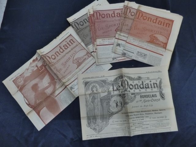10 numéros du Mondain Bordelais et du Sud-Ouest et la vie sportiv...