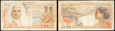 three different pictures of a woman and a man on two different bank notes