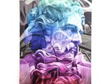 a picture of a painting of a man with a beard