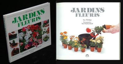 Jardins Fleuris, Ed Solar 1996, 1 vol in4 rel ed