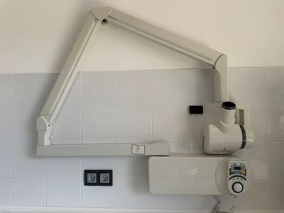 an overhead view of a hospital room with a sink and a shower