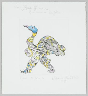 an image of a drawing of a bird on a piece of paper