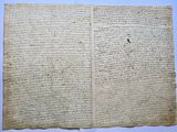 a piece of paper with writing on it sitting on top of a table