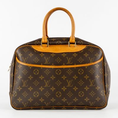 sac à main louis vuitton monogramme en toile et cuir