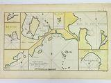 an old map of the island of st john in the middle of the atlantic