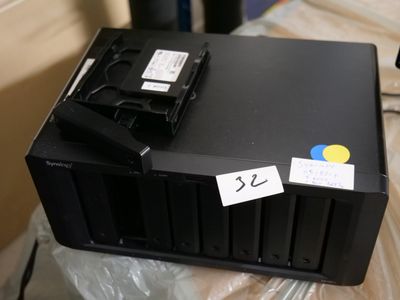 an image of a computer with a hard drive on top of it