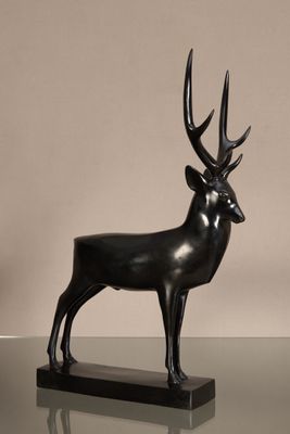 D'après François Pompon (1855-1933) Le Grand Cerf Épreuve en…