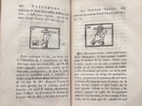 two pages of an old book with illustrations on them