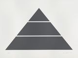 an image of a black and white image of a pyramid