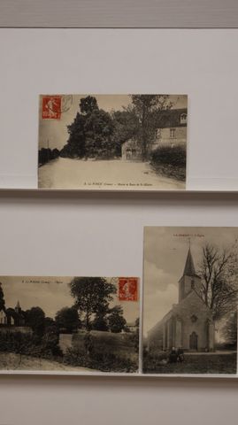 La Pouge : Lot de 3cpa. B.E.