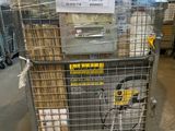 a cart that has a lot of items in it