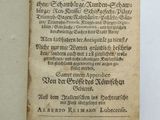 an old book with a black and white image of a man on a horse