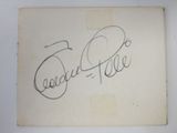 a close up of a piece of paper with a signature on it