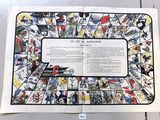 une photo d'un jeu de société sur lequel se trouvent de nombreuses cartes