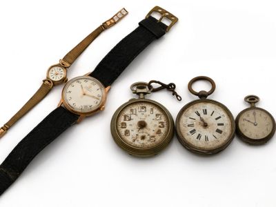 ULTECHNOVO Porte-clés Montre De Poche Numérique - Silencieuse, Pile Incluse, 6.5x2.5x1.9cm, Blanc