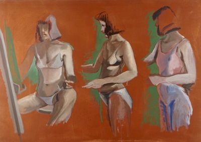Jacques JOOS (1945-2021), "Etudes de nus - Virginie Baboulèn…