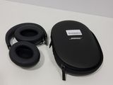 a pair of headphones that are sitting on a table