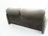 an image of a grey couch on a white background