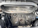 a close up of the engine of a car