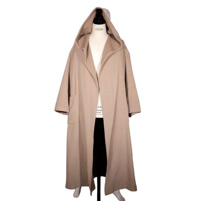 star wars the force awakens jedin robe with hoodie on mannequin stand