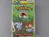 a close up of a pokemon trading card on a table