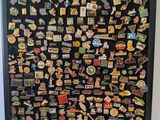a picture of a large display of pins and magnets