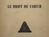 la couverture d'un livre sur laquelle figure un triangle
