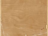 an old picture of a piece of wood with some writing on it