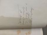 a piece of paper with writing on it that has a handwritten message